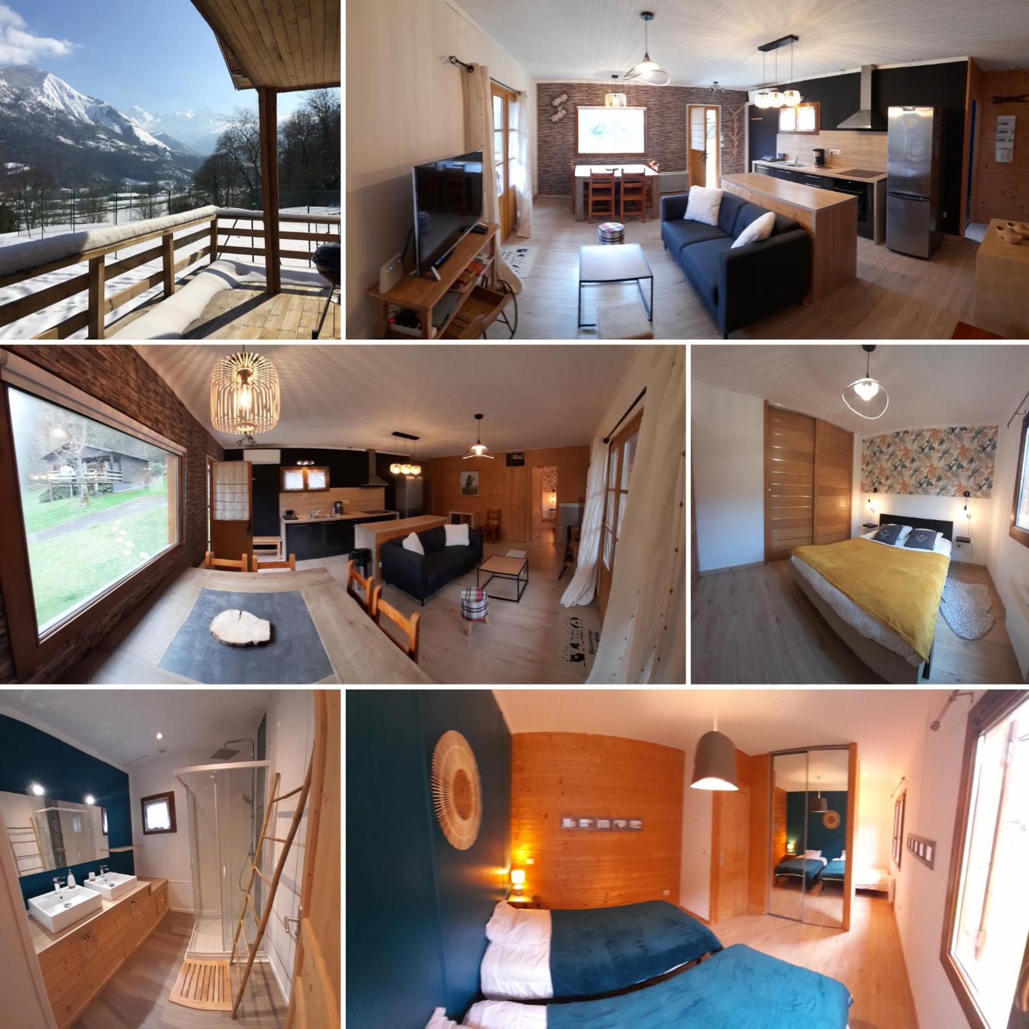Chalet De L'Ours Brun, Gite 3 Etoiles Gere-Belesten Екстериор снимка